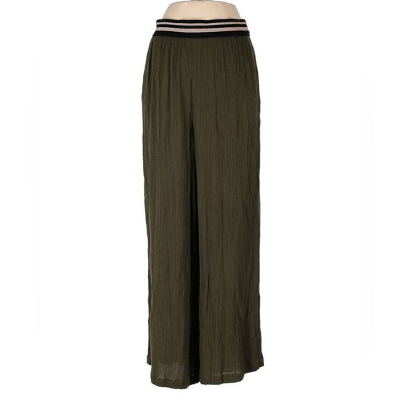 Dolan left coast collection wide leg palazzo pant in green size medium NWT - Picture 2 of 7